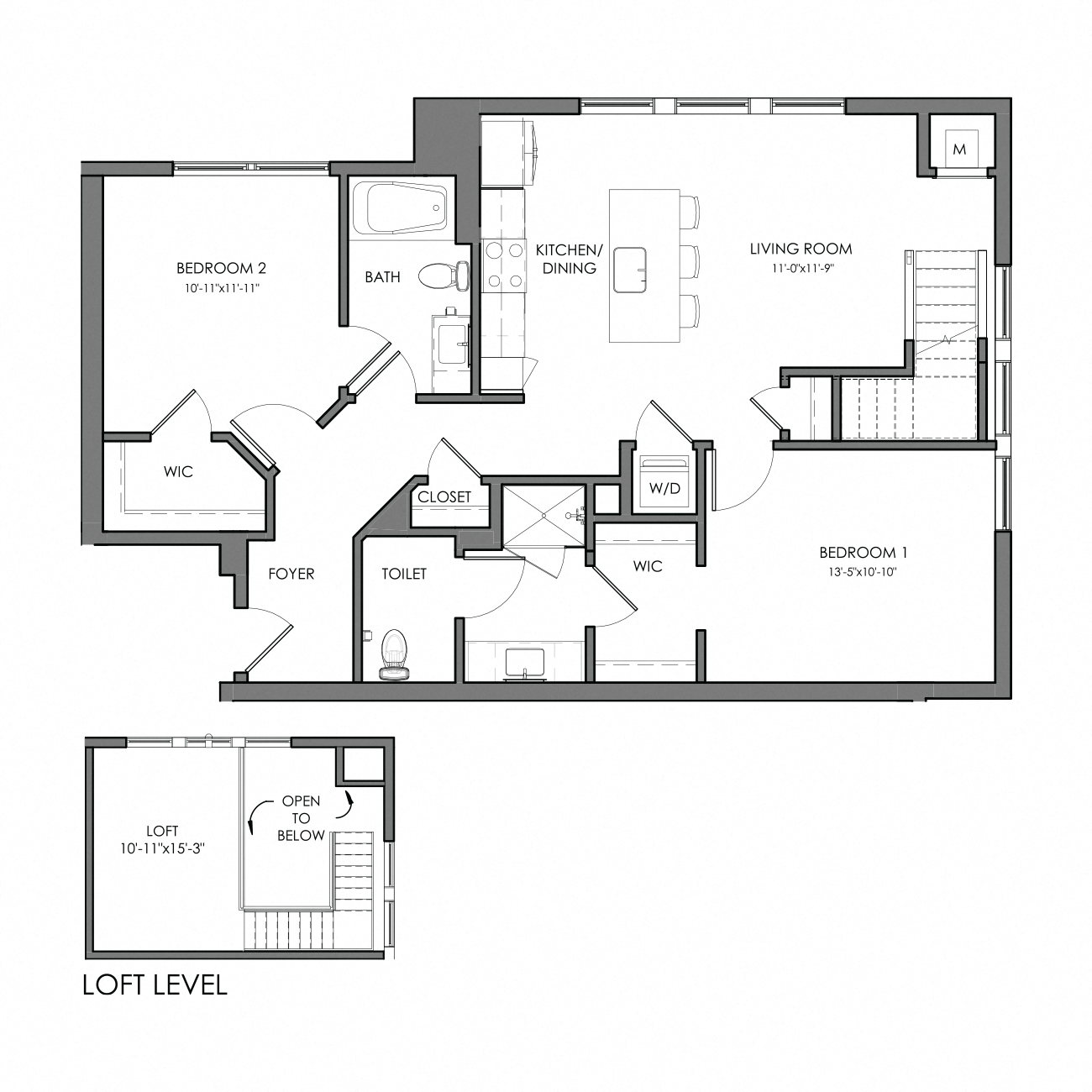 Apartment 4081 floorplan