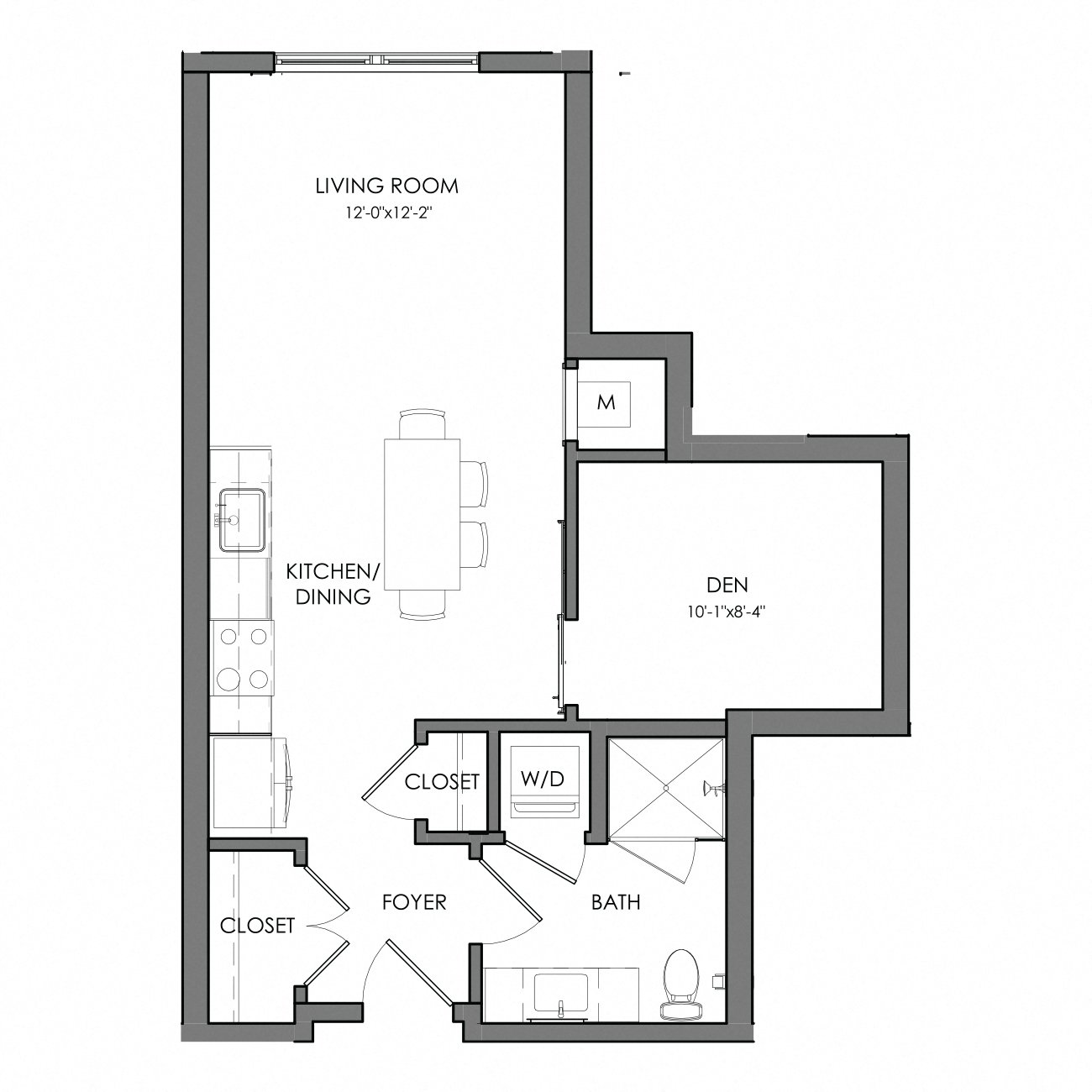 Apartment 2047 floorplan