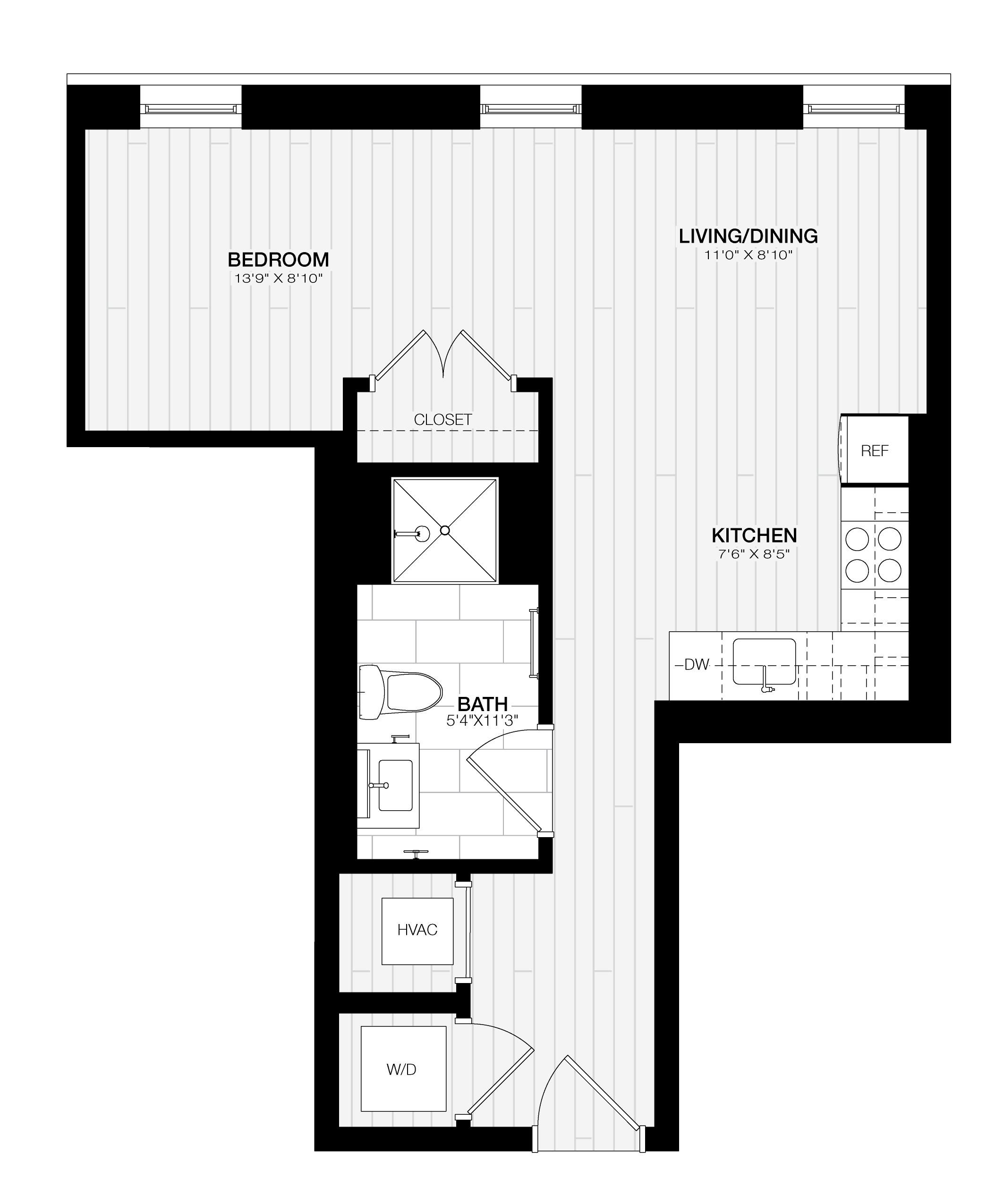 floorplan image of apartment 02403