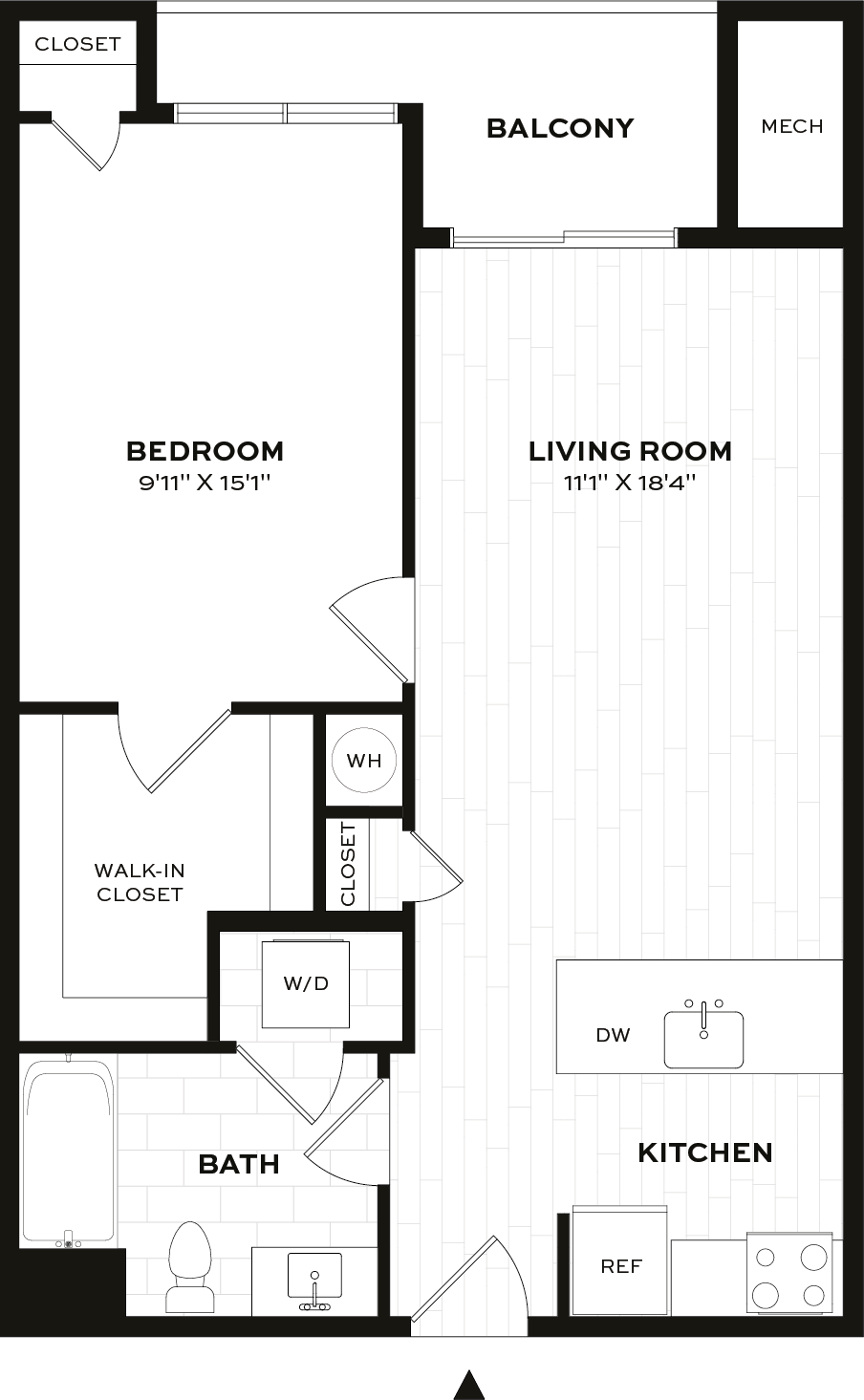 Floor Plan Image of Apartment Apt 4402