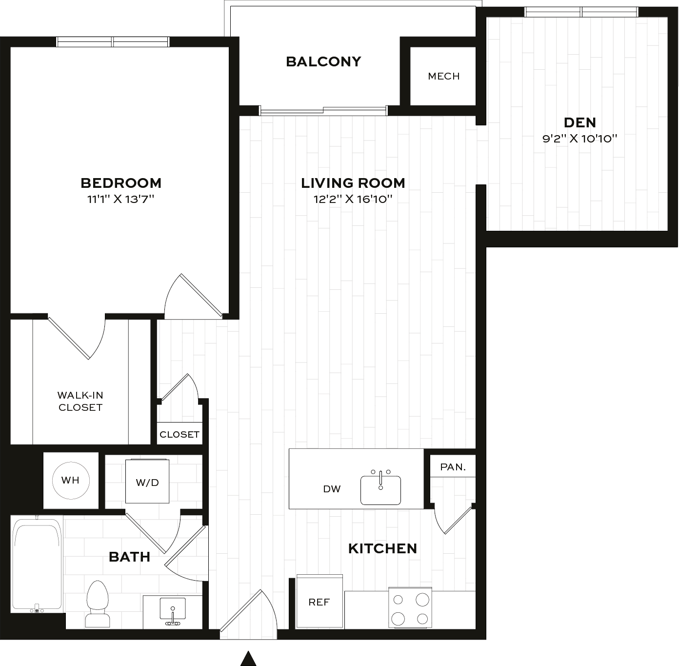 Floor Plan Image of Apartment Apt 4306