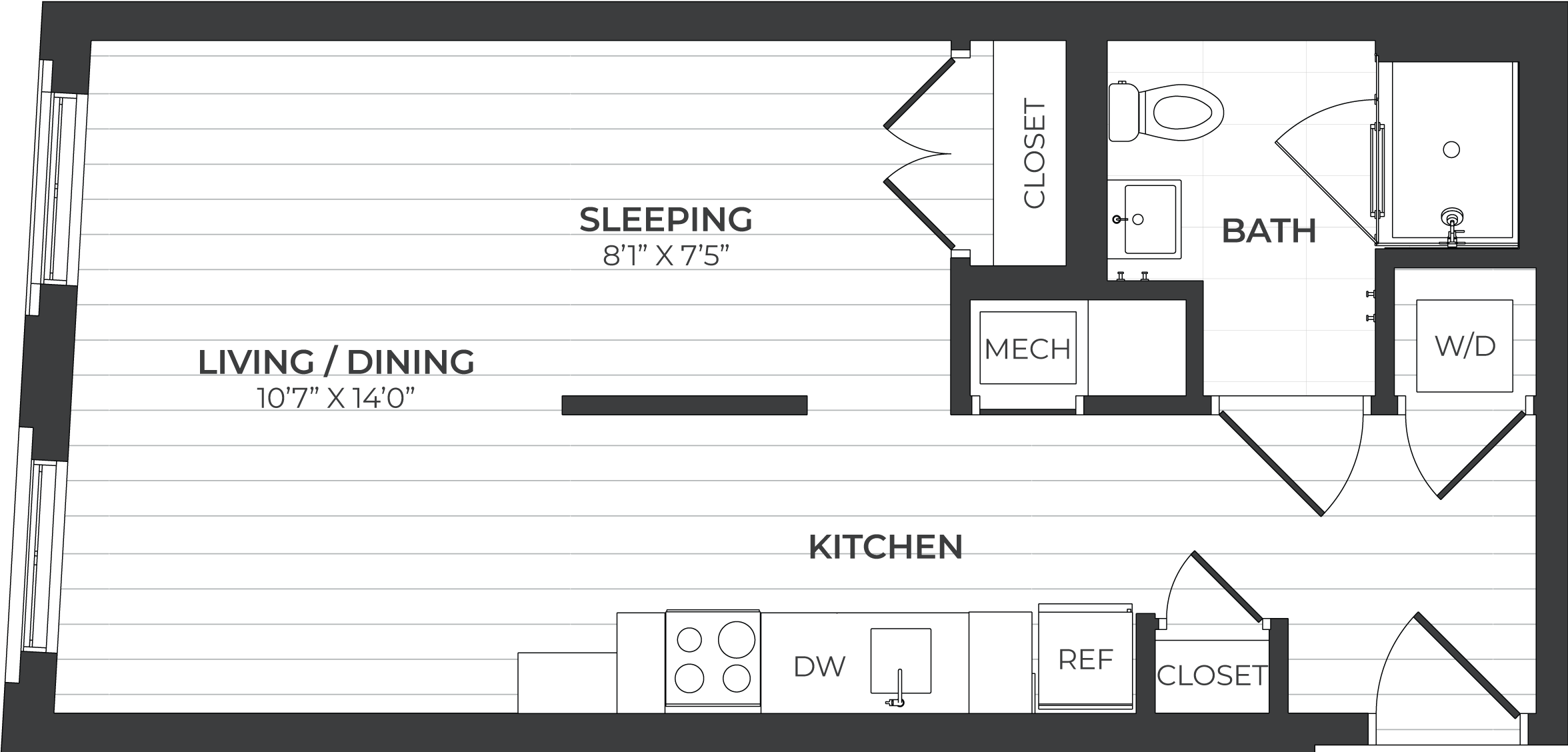 floorplan image of apartment S508
