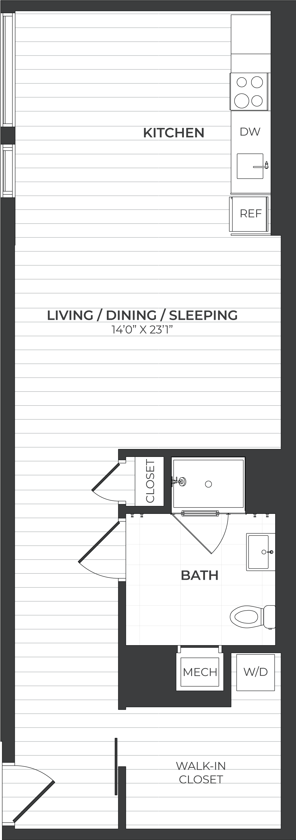 floorplan image of apartment S301