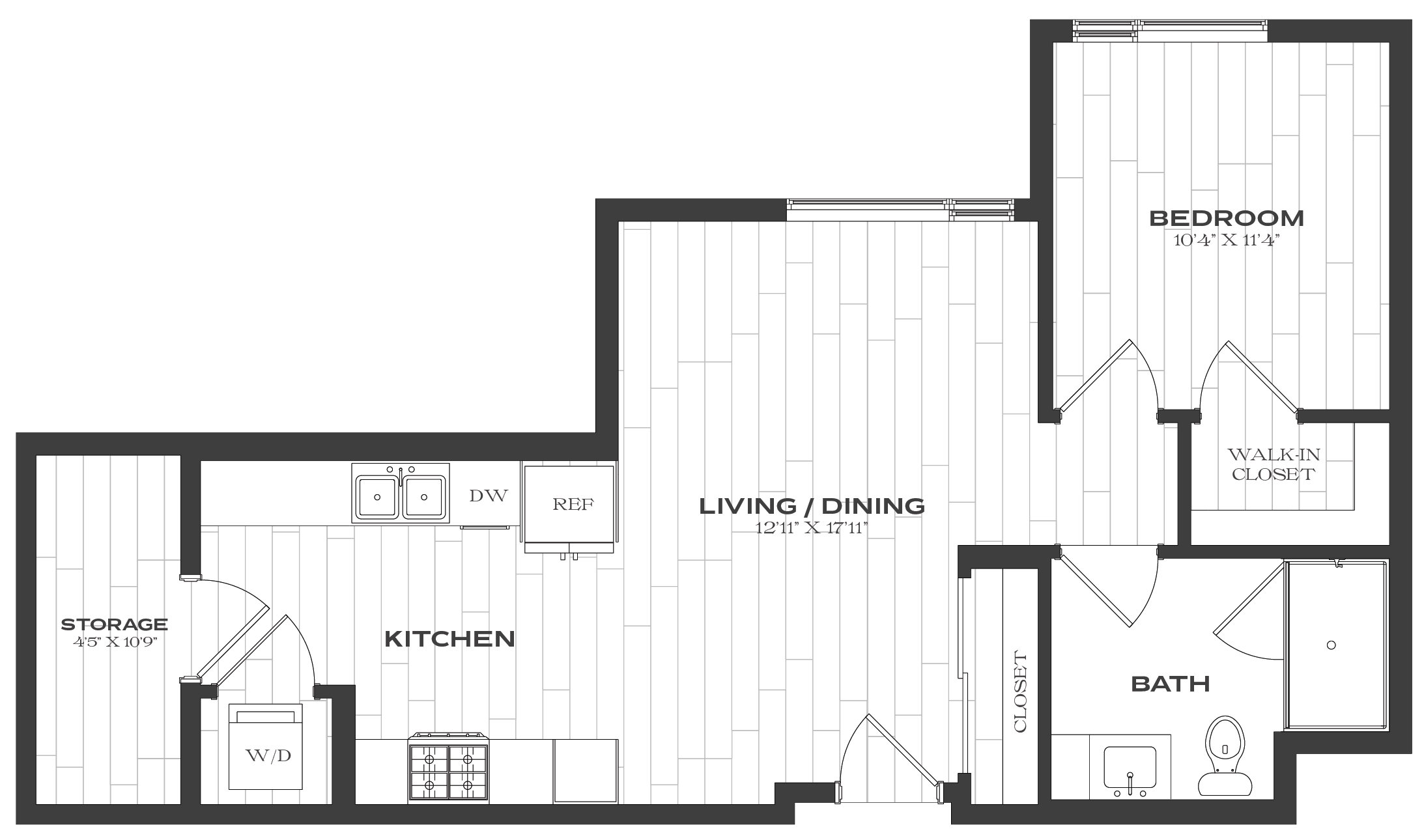 Floor Plan Image of Apartment Apt Apt 1201