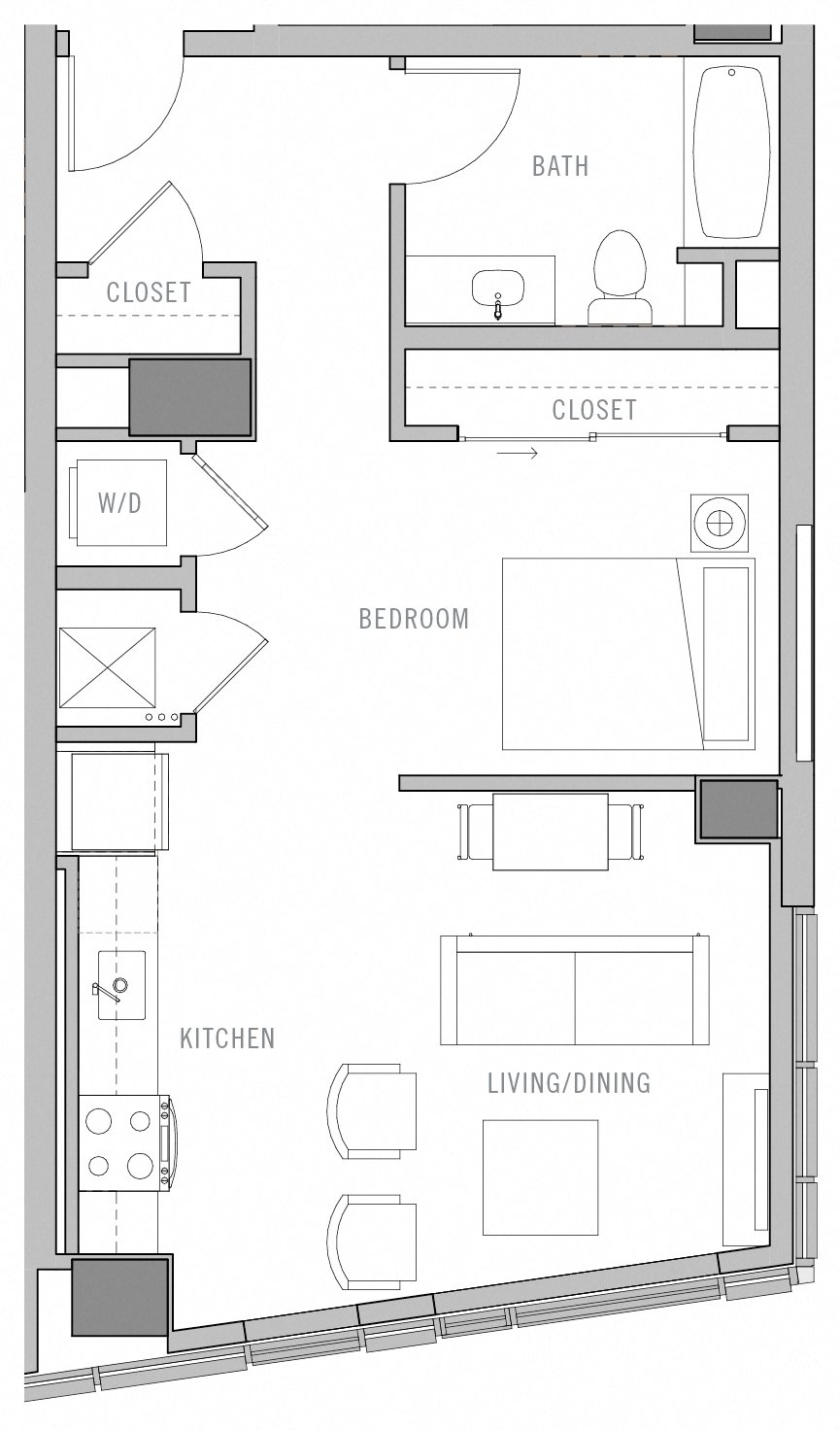 Floor Plan Image of Apartment Apt 0900