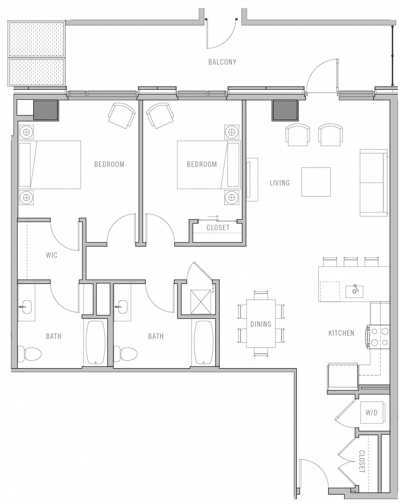 Floor Plan Image of Apartment Apt 0311
