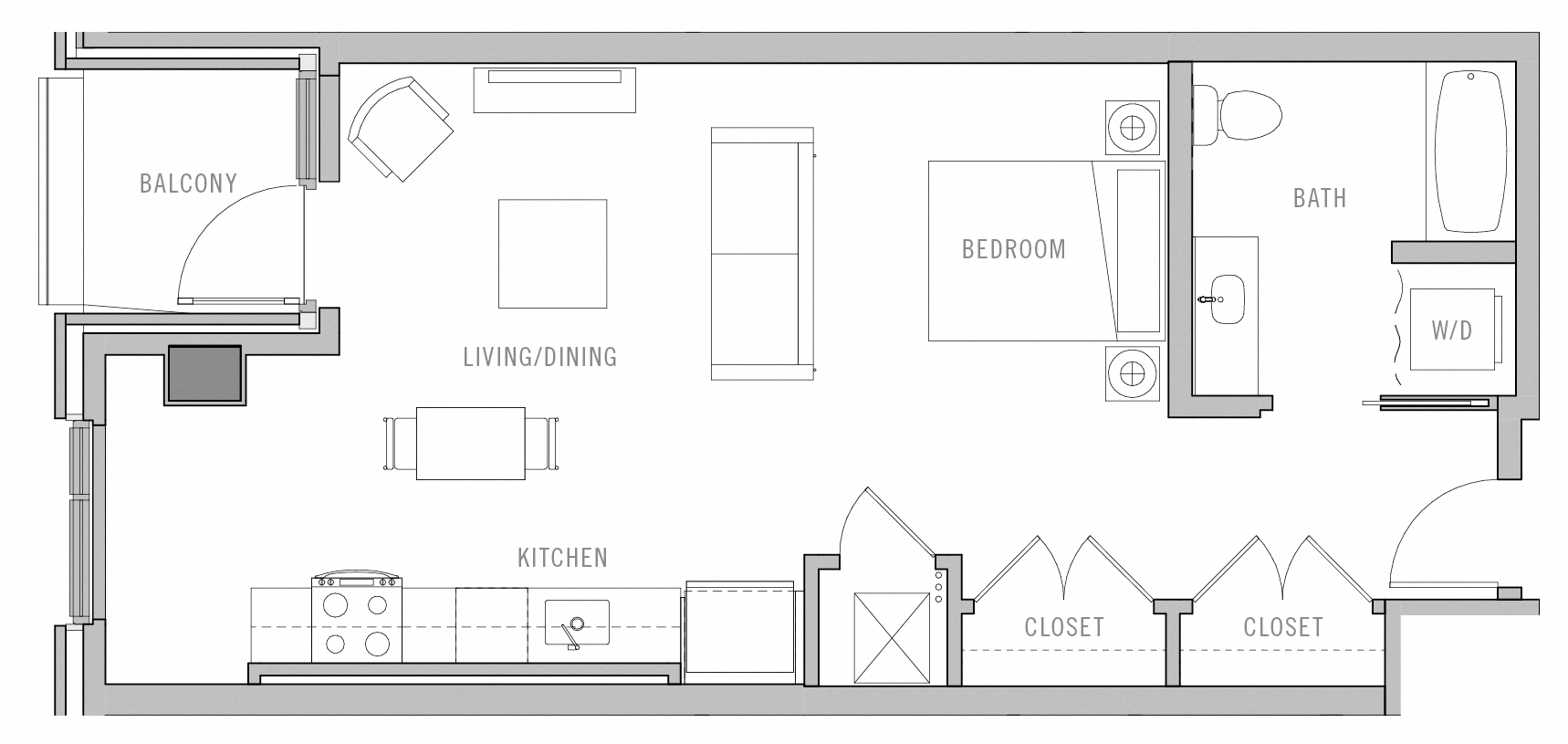 Floor Plan Image of Apartment Apt 0616