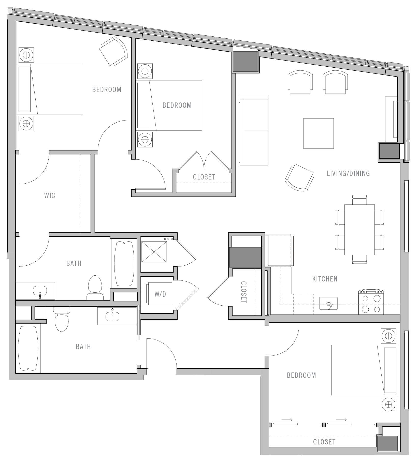 Floor Plan Image of Apartment Apt 0503