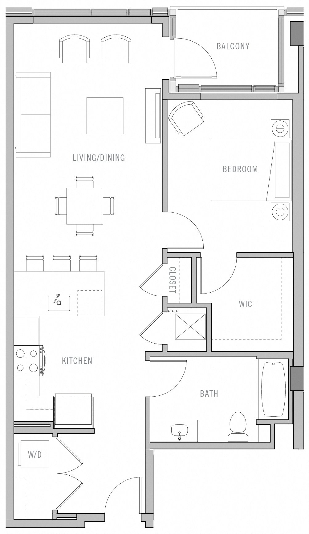 Floor Plan Image of Apartment Apt 0909