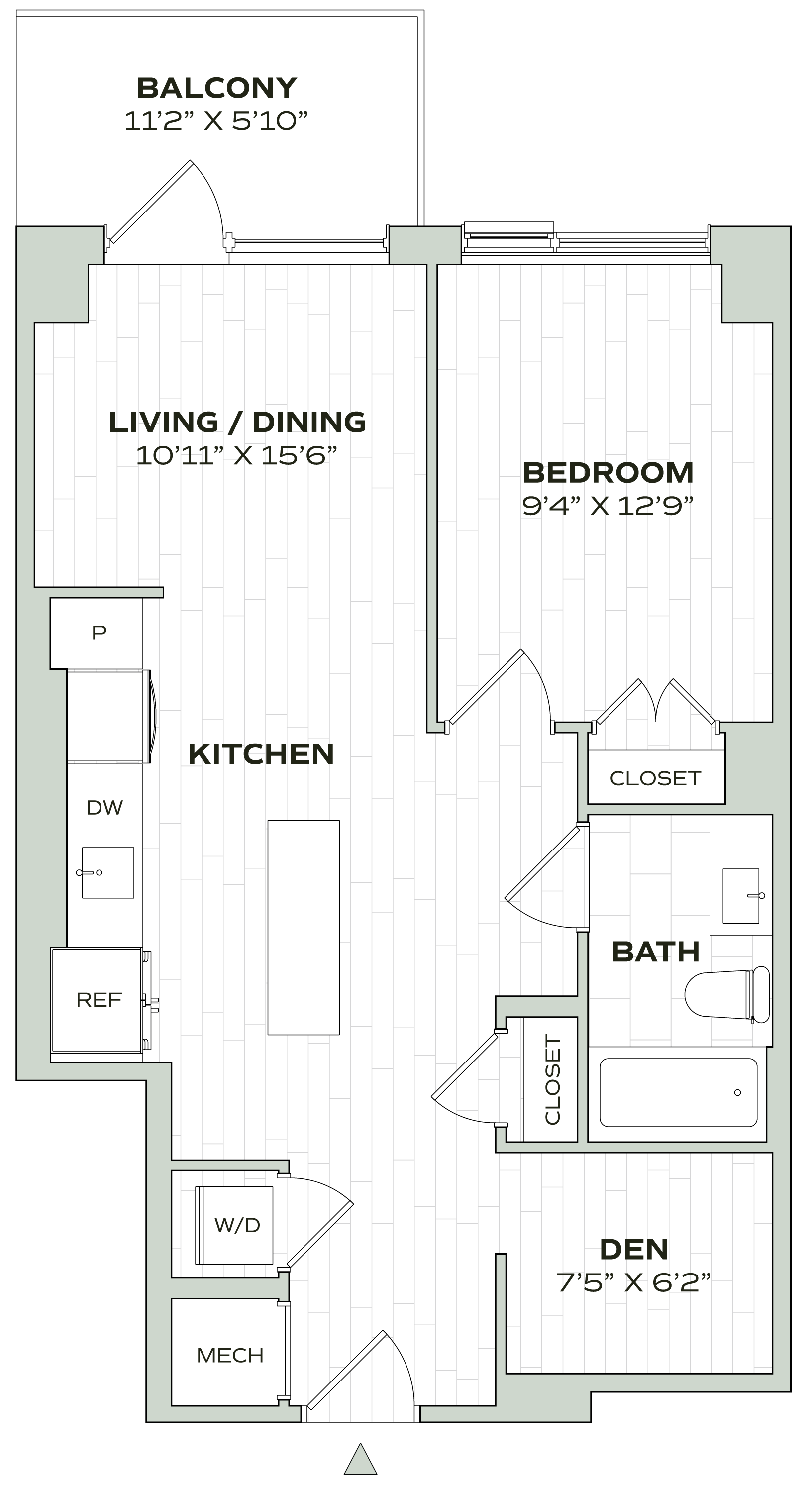 floorplan image of apartment 0366