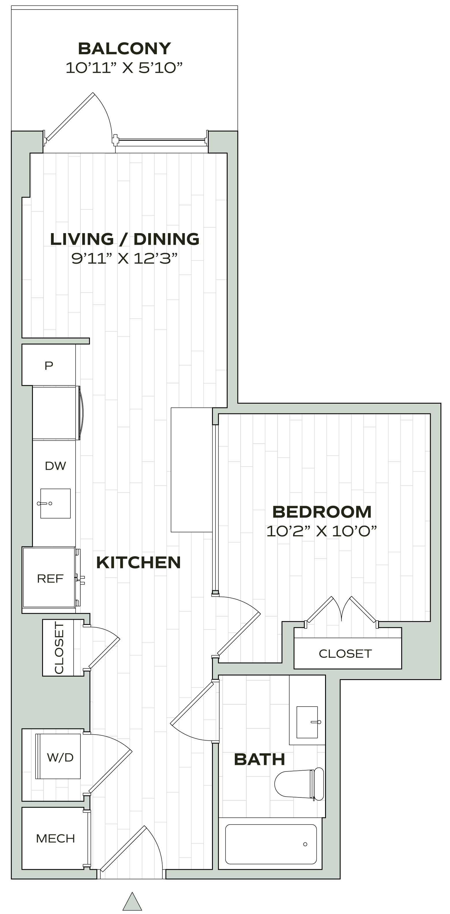 Floor Plan Image of Apartment Apt 0246