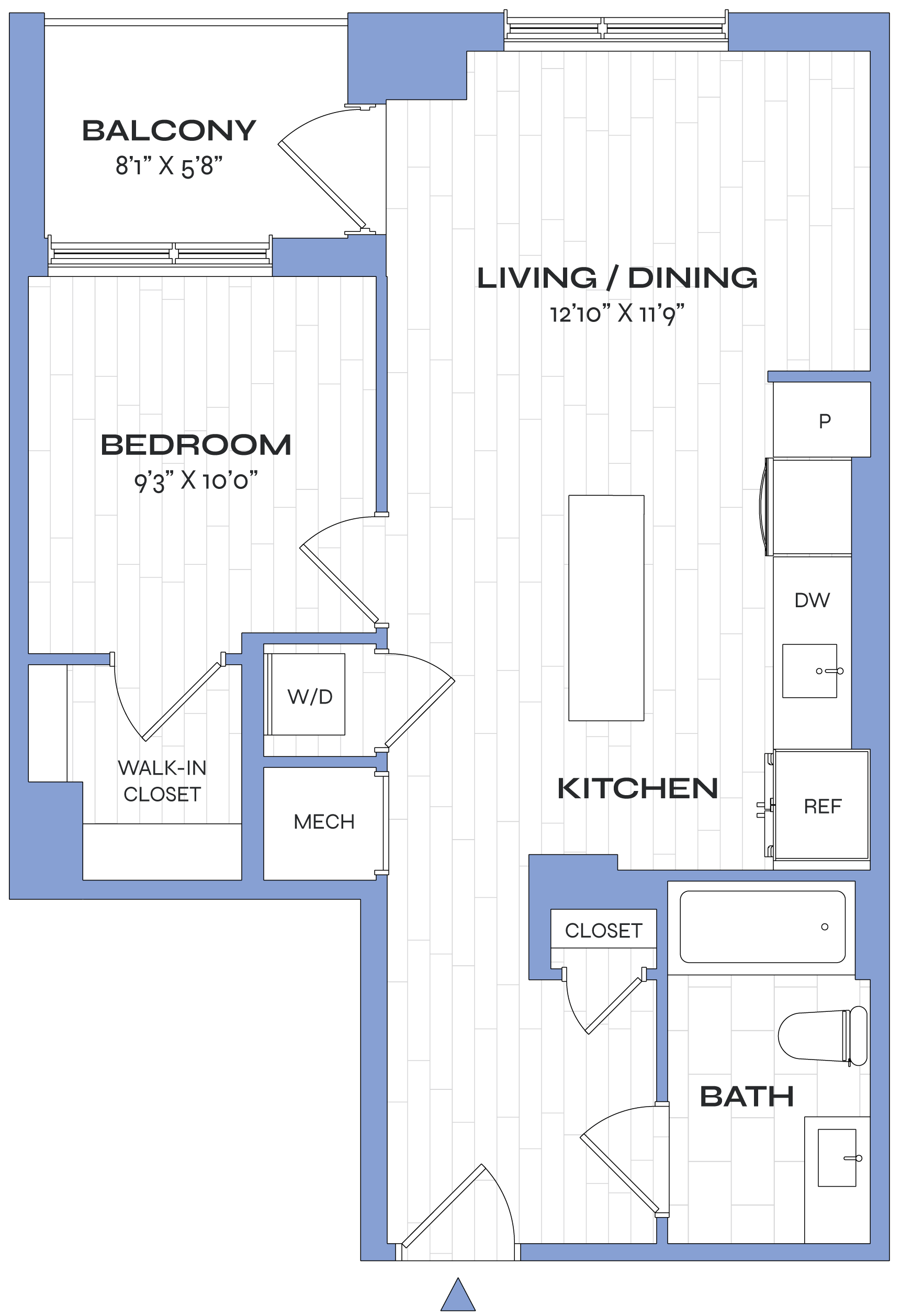 floorplan image of apartment 0330