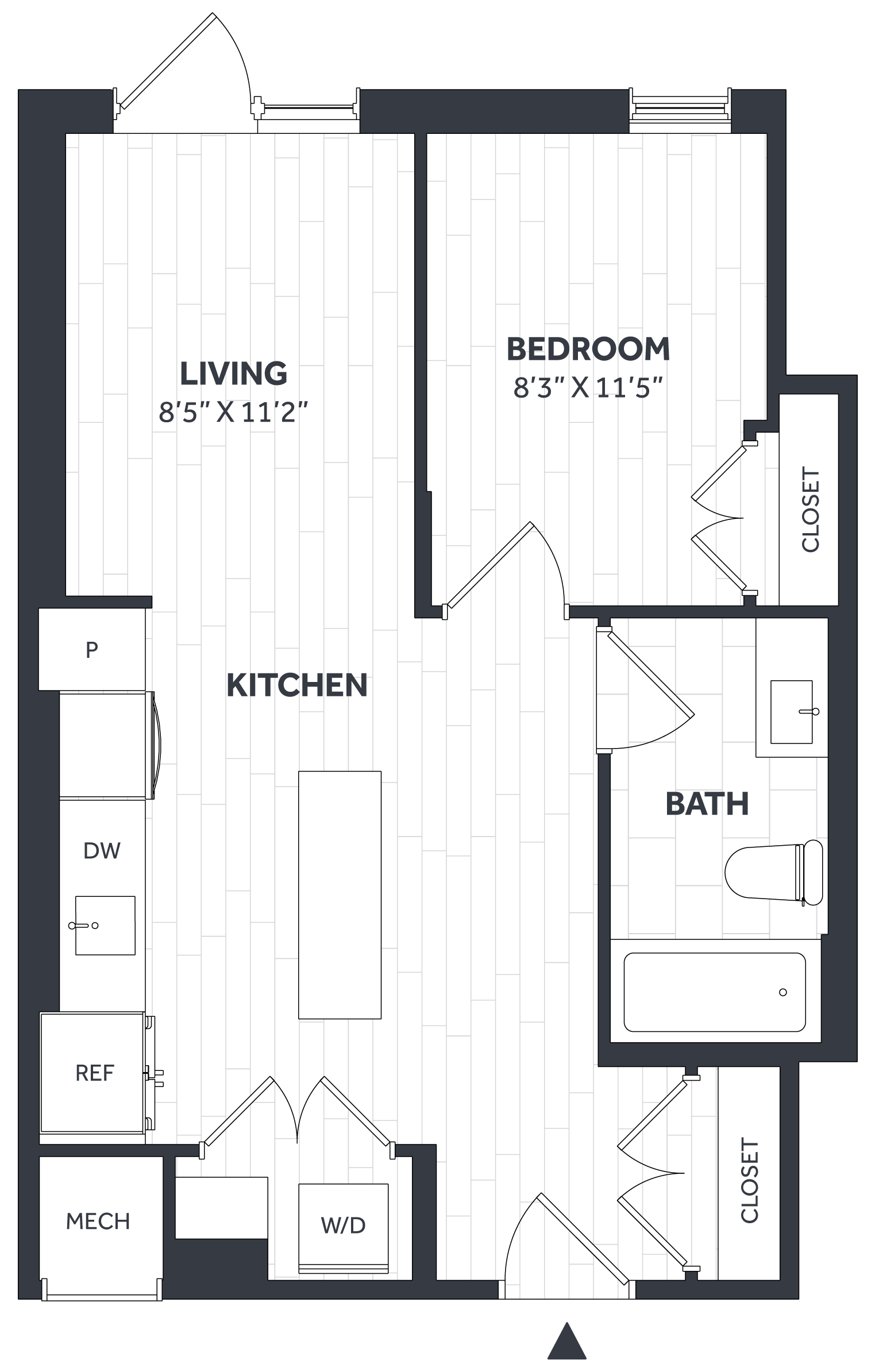 Floor Plan Image of Apartment Apt 0210