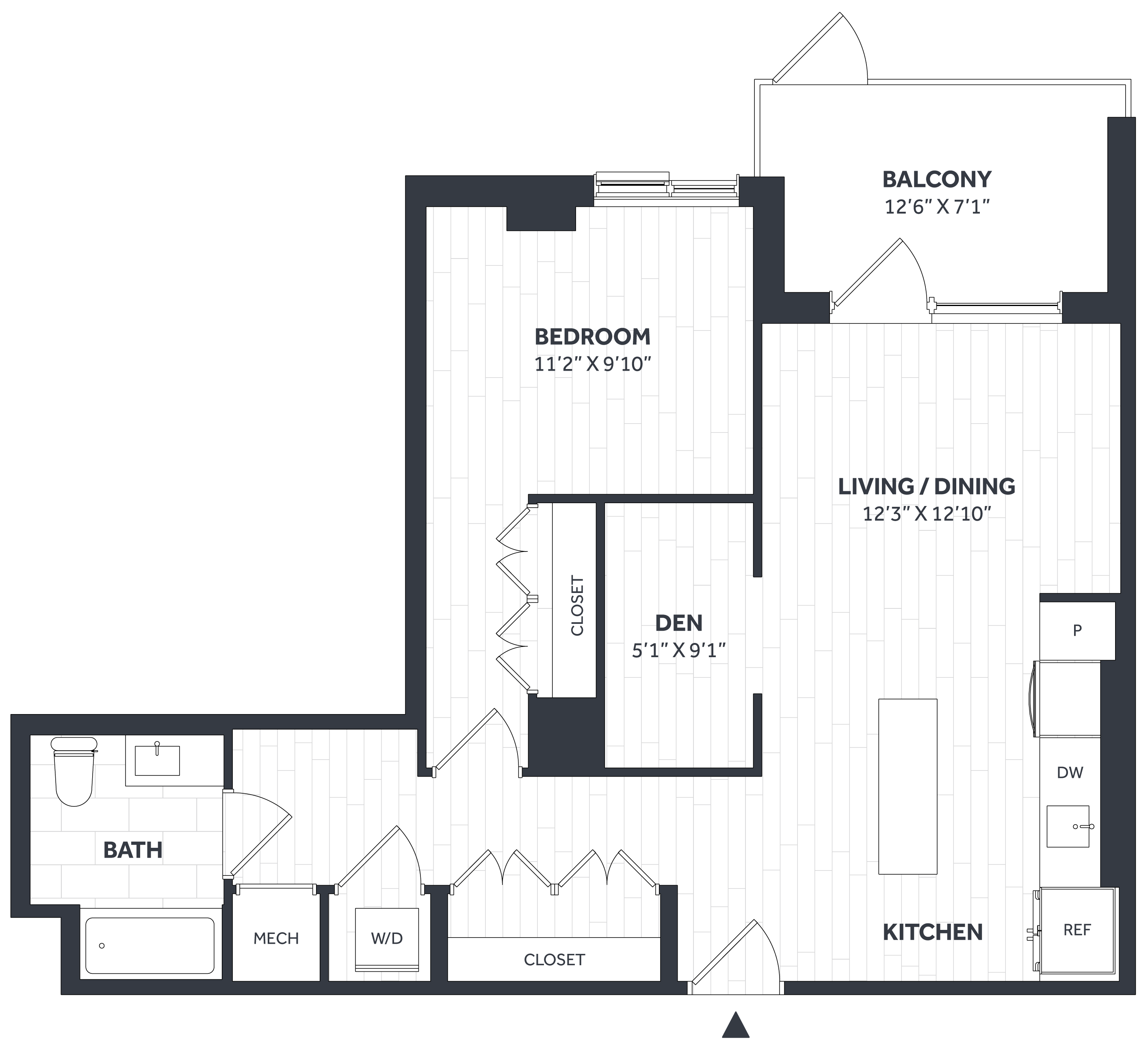 Floor Plan Image of Apartment Apt 0214