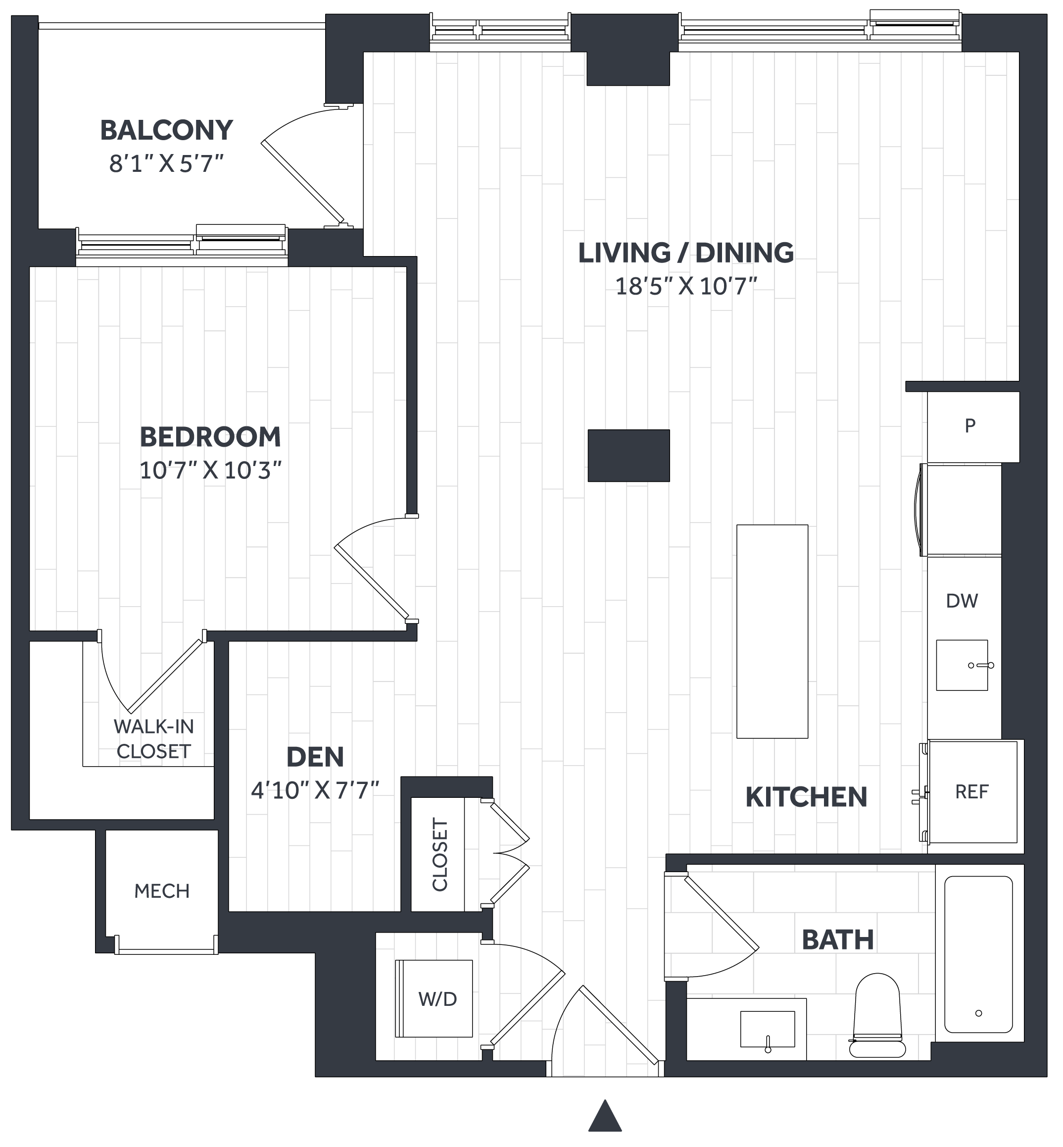 Floor Plan Image of Apartment Apt 0211