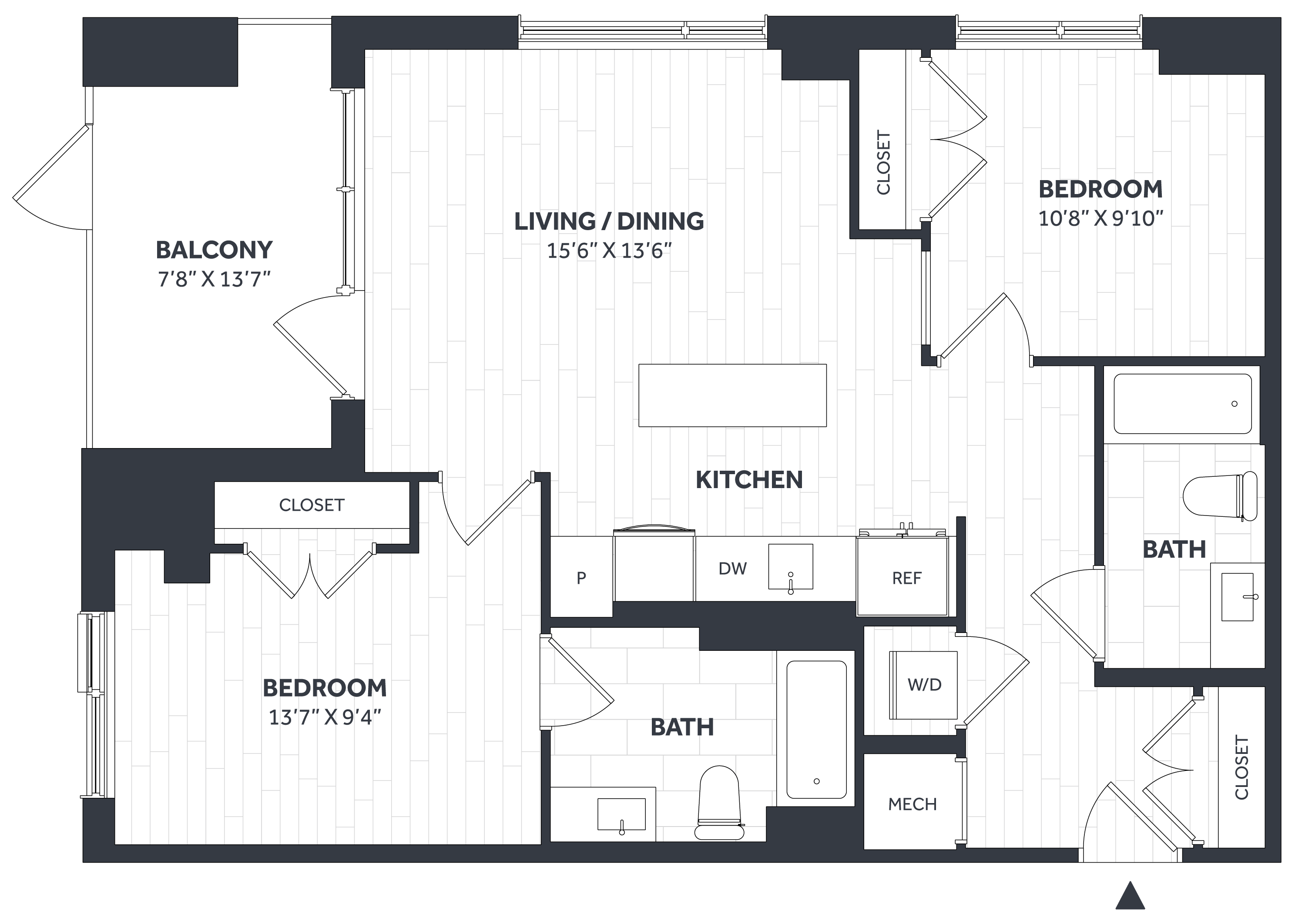 Floor Plan Image of Apartment Apt 0216