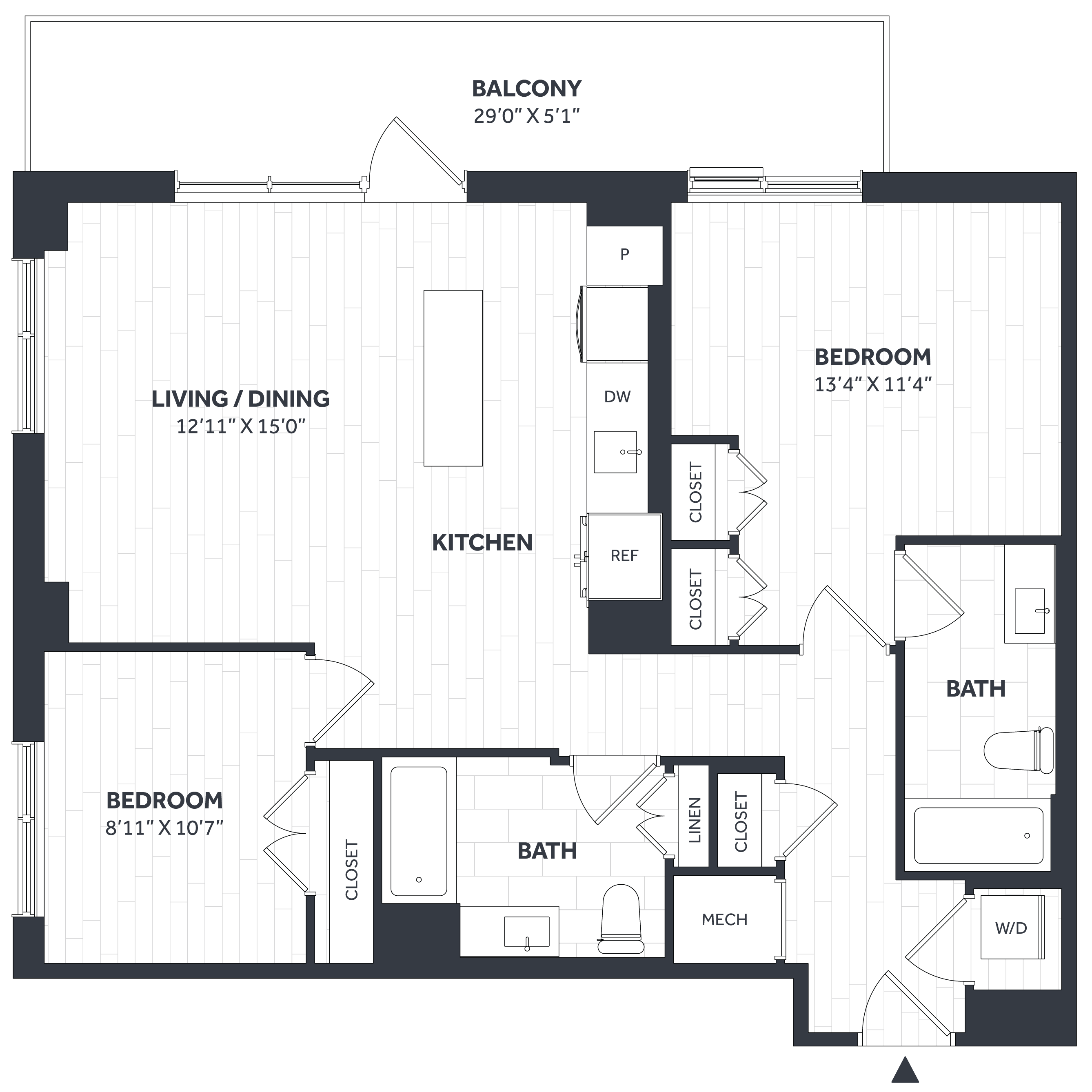 Floor Plan Image of Apartment Apt 0218