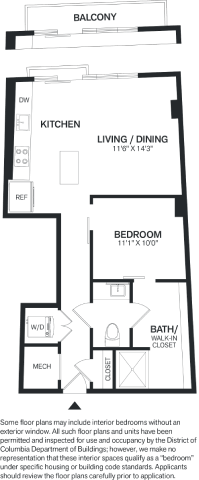 Floor Plan Image of Apartment Apt 0934