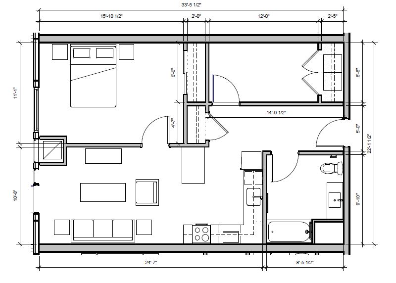Floor Plan Image of Apartment Apt 313