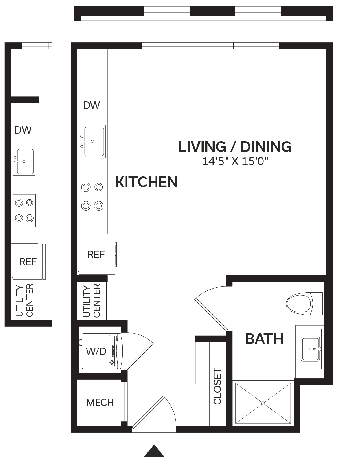 アート・デザイン・音楽 NEW APARTMENTS C3 Topic 2005 Floor Plans | Studio 1 2 Bedroom Apartments in DC | The Axis