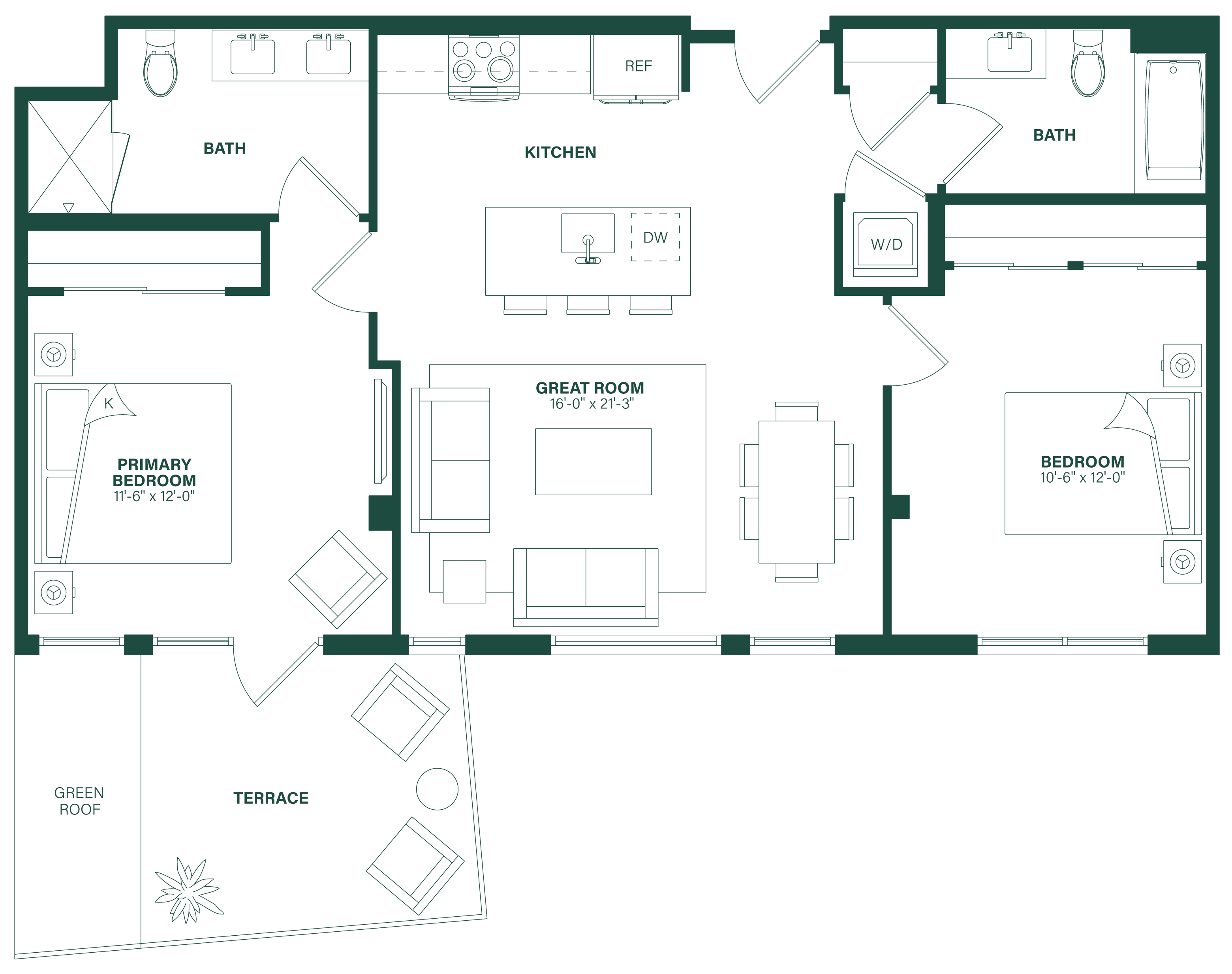 Floor Plan Image of Apartment Apt 901