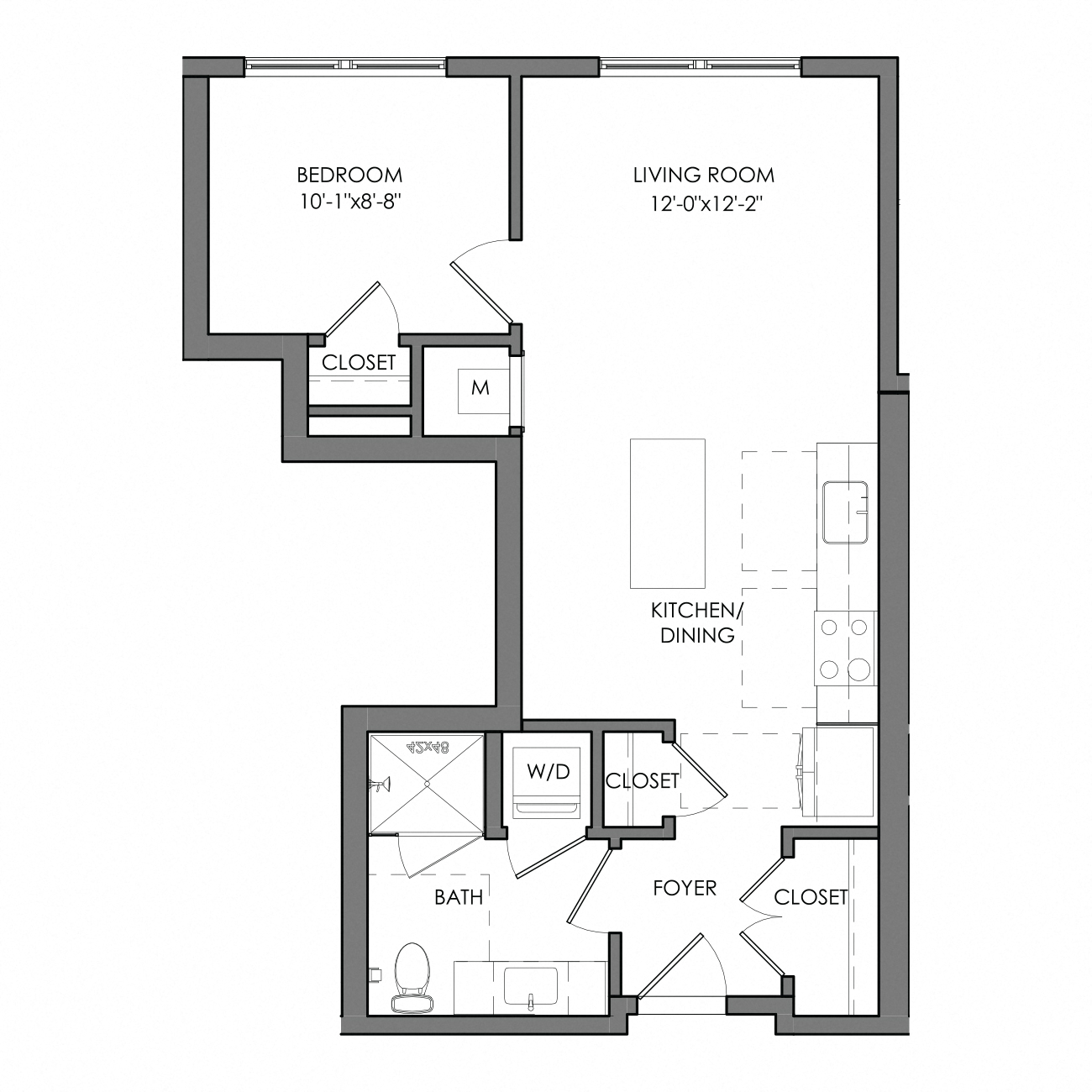 Apartment 2099 floorplan