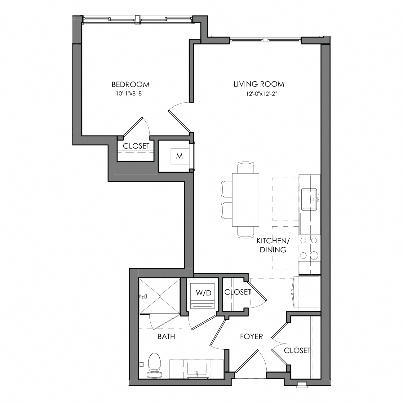 Apartment 5048 floorplan