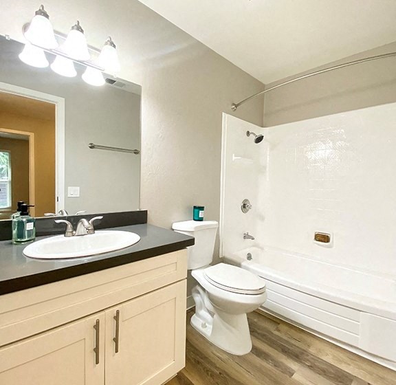Large Soaking Tub With Tile Backslash at 1038 on Second, Lafayette, California
