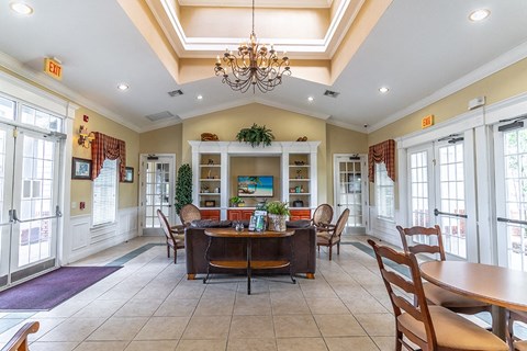 Clubhouse Seating Area