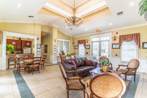 Clubhouse Seating Area