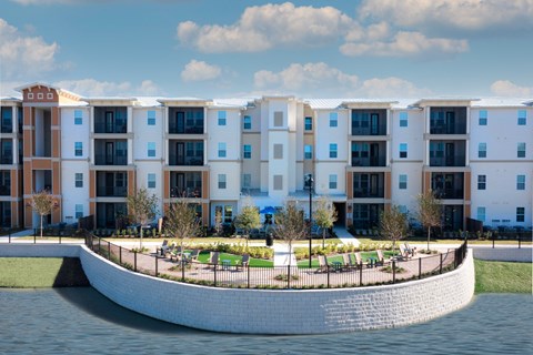 Rear Exterior with sitting area