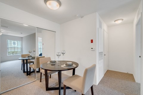 Dining area