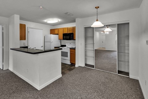 Kitchen and Dining Area