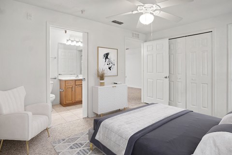 Bedroom with Bath