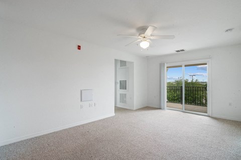 Living Room w/Balcony