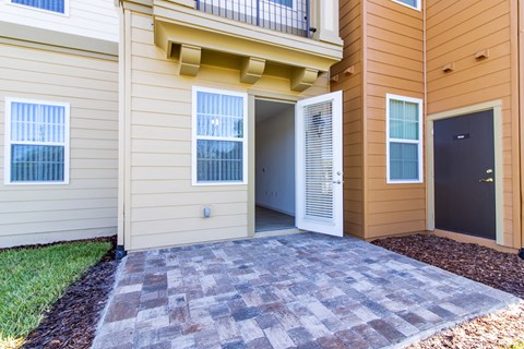 Extended patio