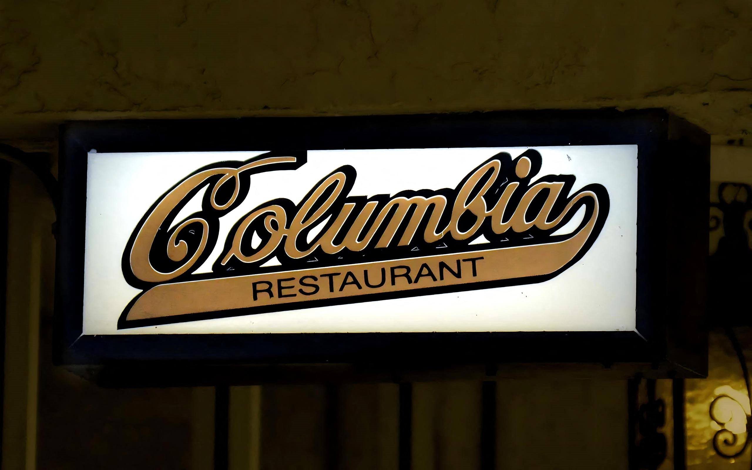 Vintage-Style Columbia Restaurant Sign Just Minutes from Anchor Riverwalk