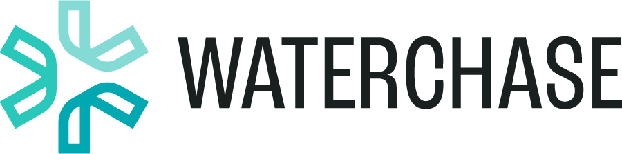 The image features the word "WATERCHASE" in large, bold letters.