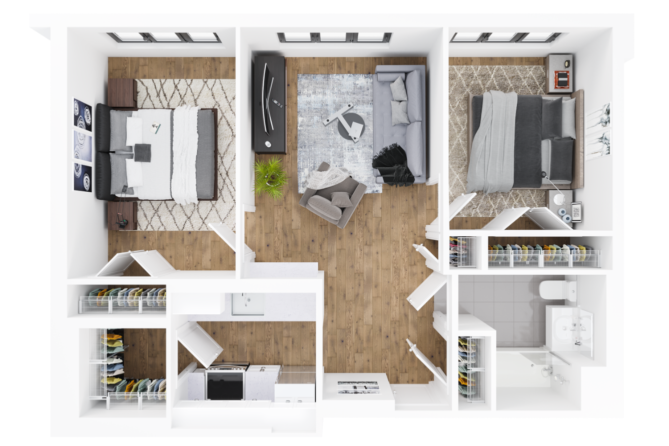 Suite A Floorplan