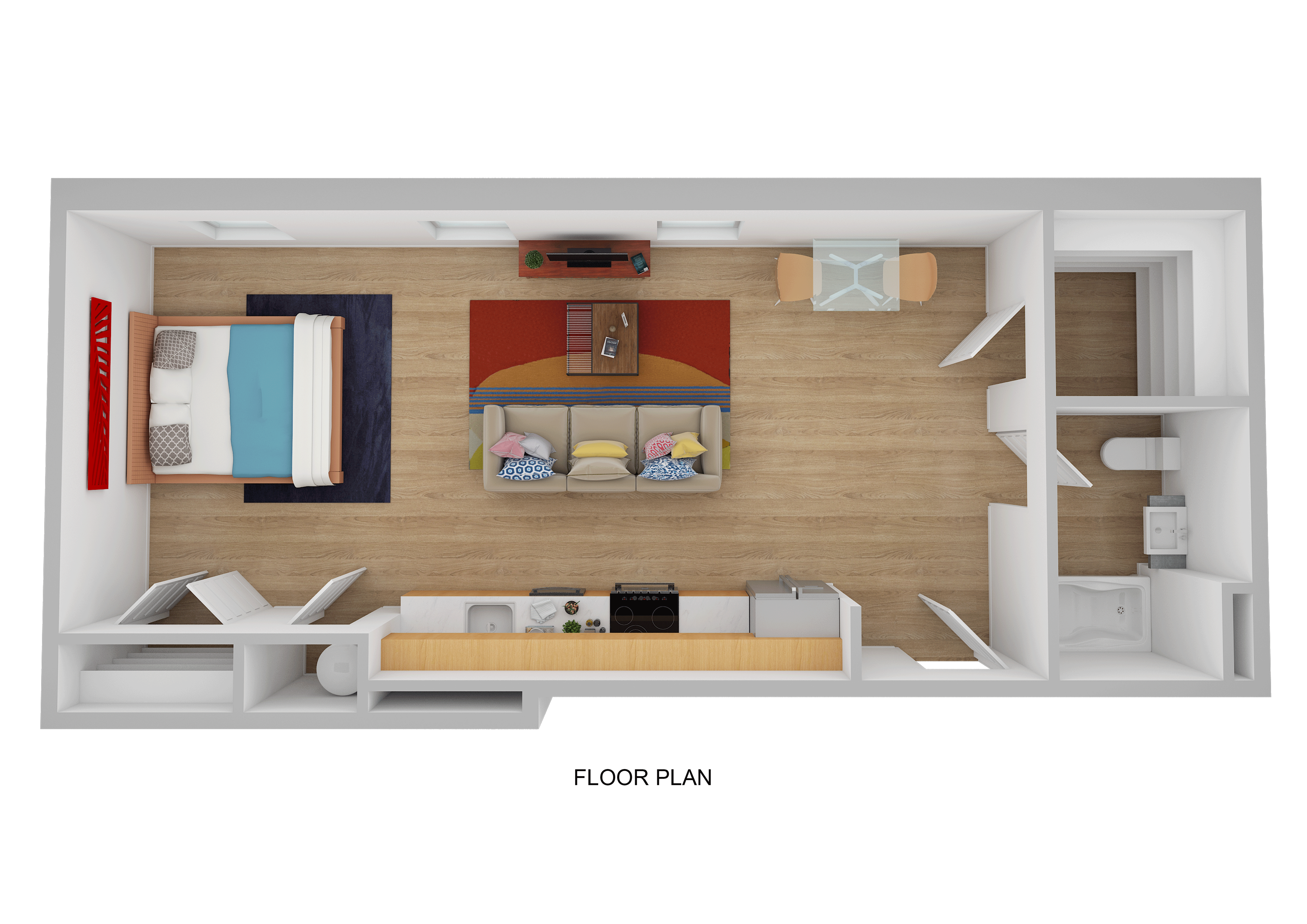 Suite A Floorplan