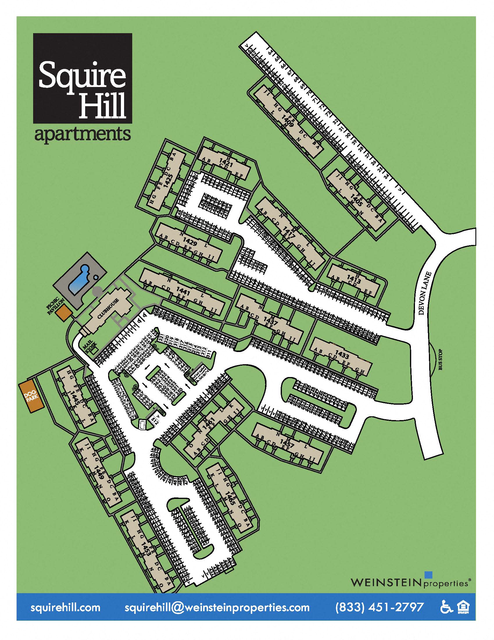 Squire Hill Apartments Custom Page