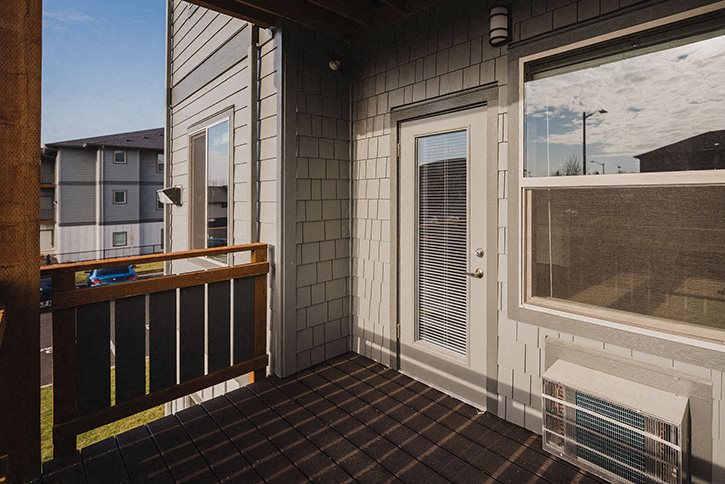 Howard Commons Patio or balcony