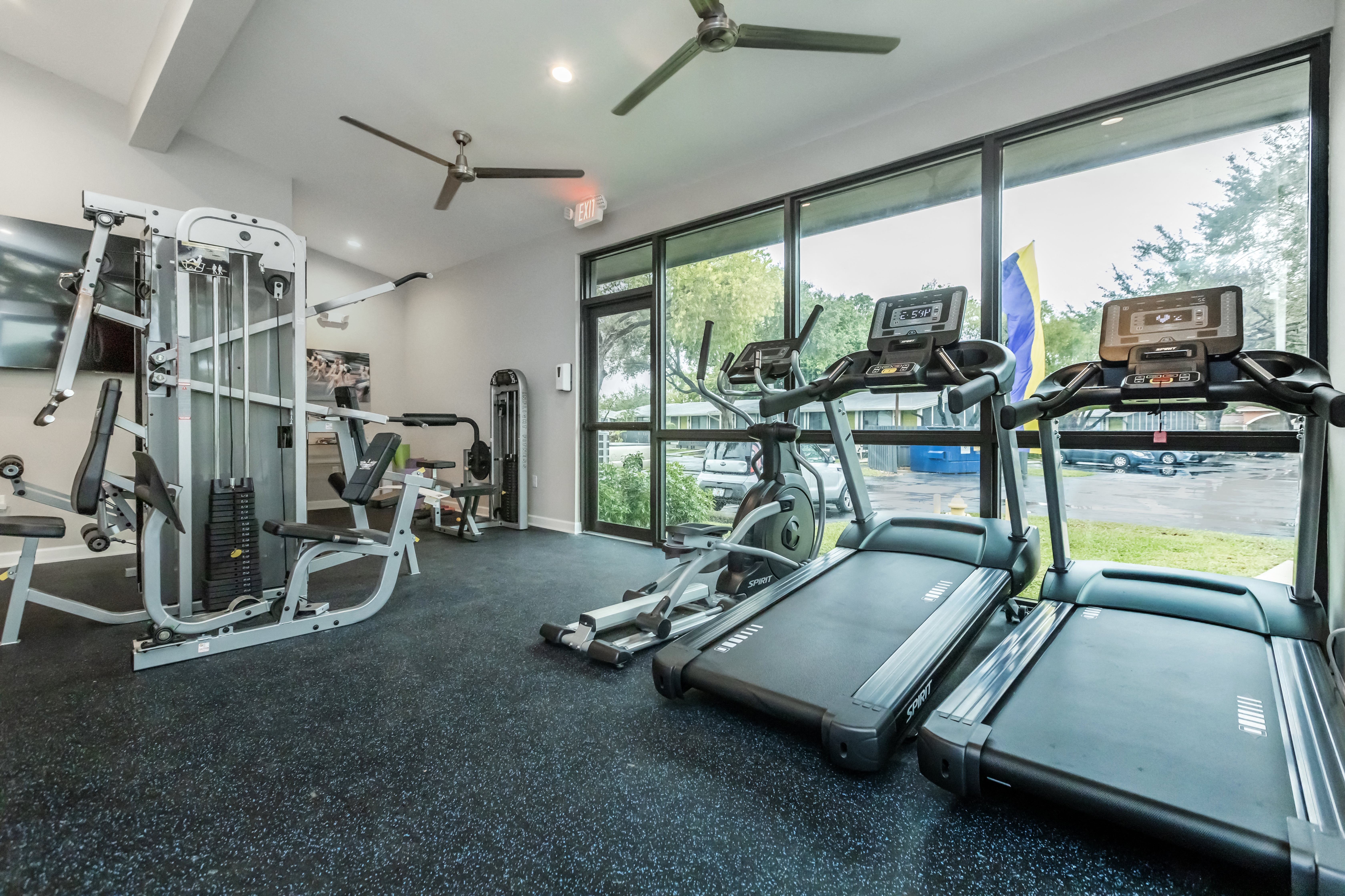 fitness center