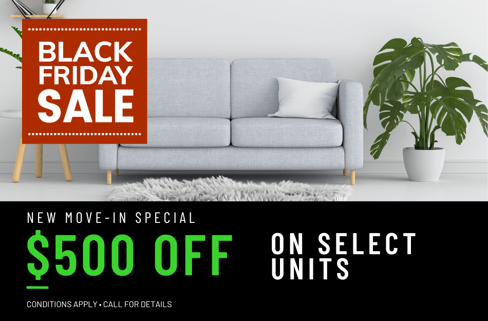 Get $500 OFF on select units for a limited time! Conditions apply, call for details.