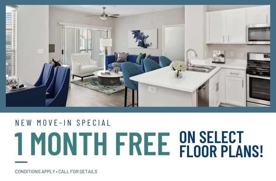 Get 1 Month FREE on select apartments for a limited time! Conditions apply, call for details.
