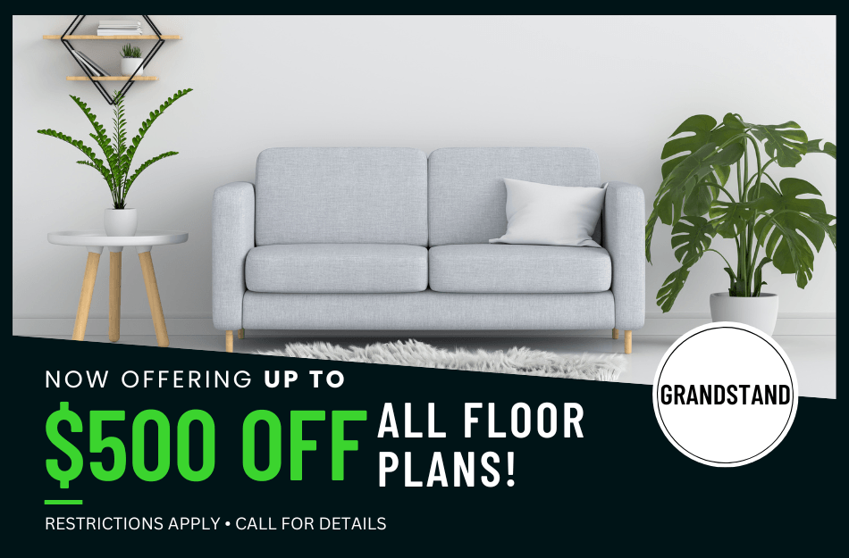 $500 off rent. On approved credit. For new-move-ins only.