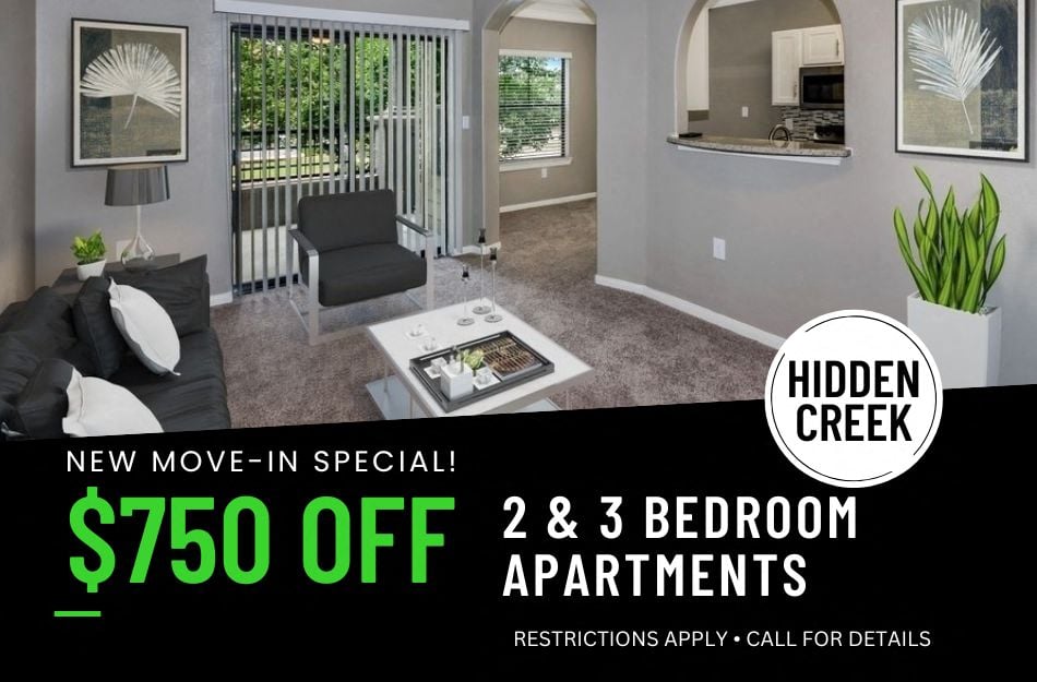 Hidden Creek Apartment Homes | B6 | Available Units