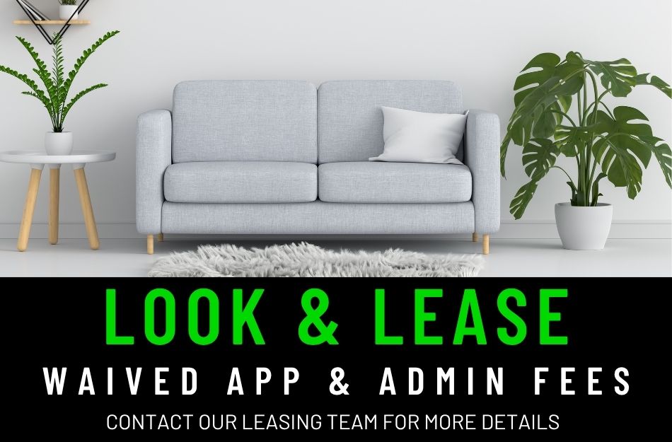 Reduced rates on select apartments! Contact our leasing team for more details.