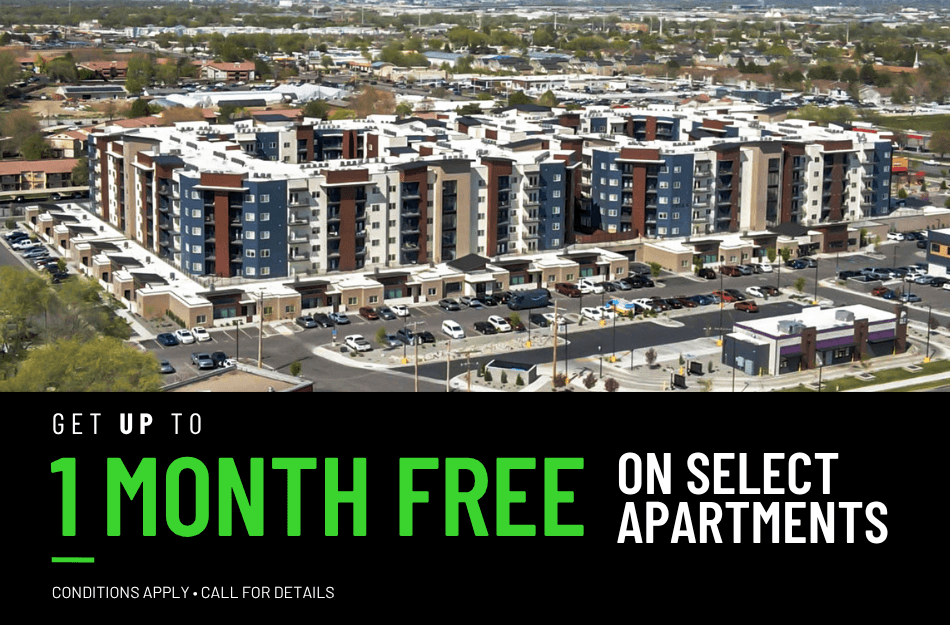Get 1 Month FREE on select apartments for a limited time! Conditions apply, call for details.