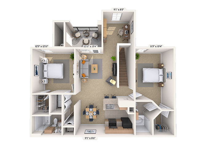 22B floor plan